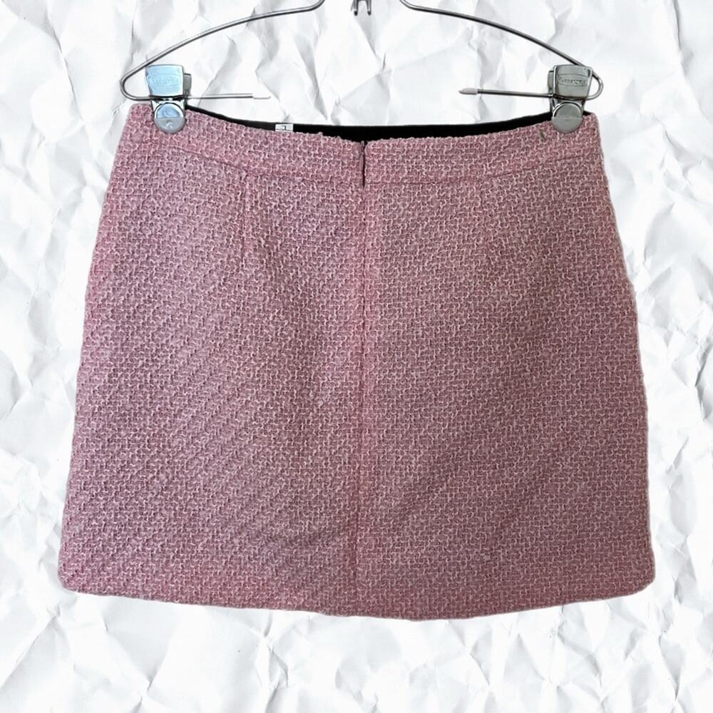 SheIn tweed style blazer and skirt set in pink - size large - Picture 8 of 9